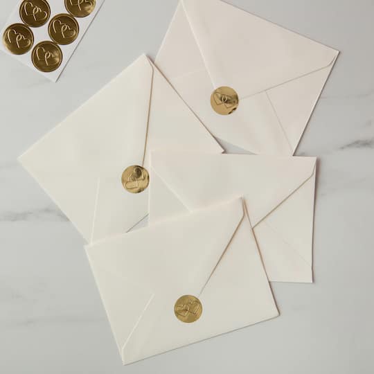4.6" x 5.75" Ivory Envelopes Value Pack, 50ct. by Recollections™